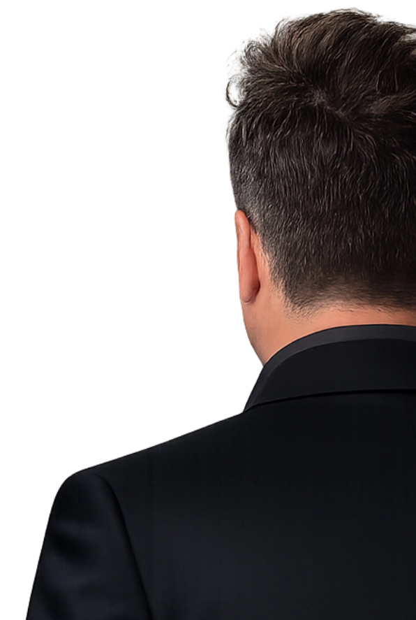 Francisco H. García, back view
